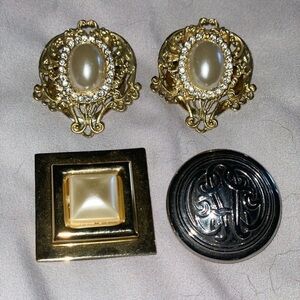 Vintage Scarf Clip Lot